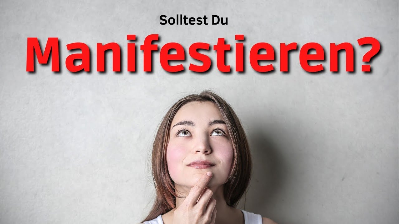 Funktioniert manifestieren