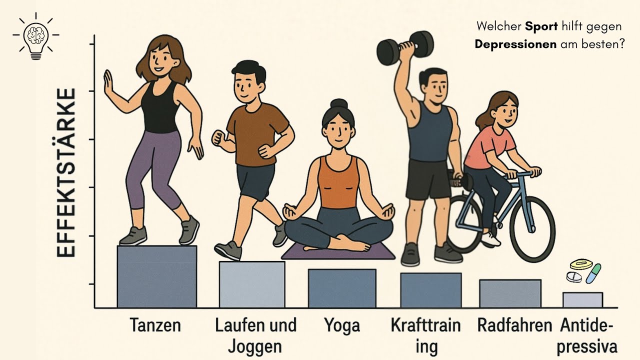 Die beste Sportart gegen Depressionen?